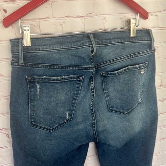 Black Orchid Los Angeles skinny zipper ankle jeans size 28 - Picture 6 of 10